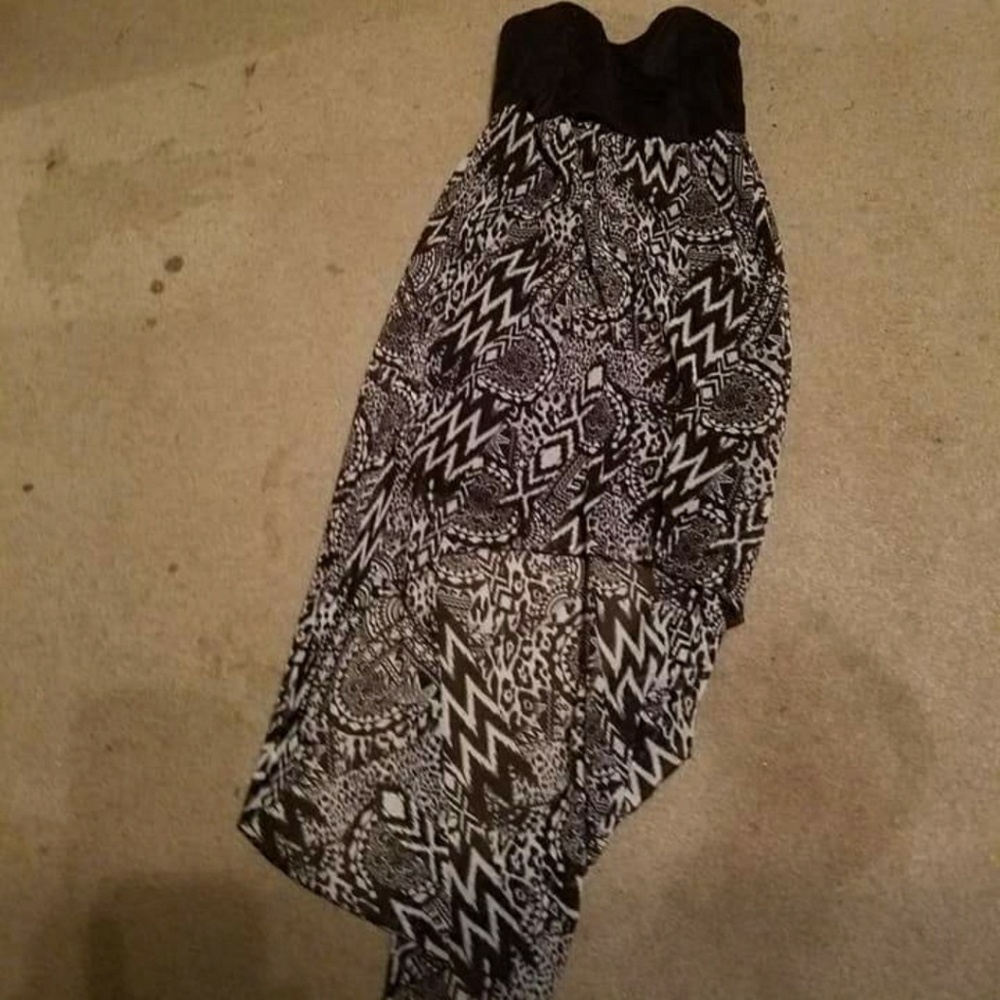 Strapless dress